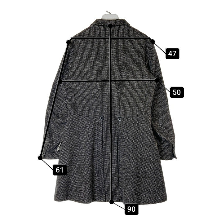 JELADO×COPANO ジェラード×コパノ JC-1033 ANTIQUE GARMENTS ビーチクロス フロックコート ブラック sizeL 瑞穂店