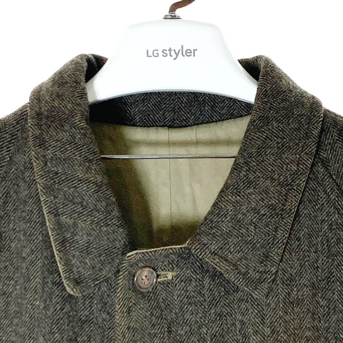 Brooks Brothers ブルックスブラザーズ USA製 ヘリンボーンウール ステンカラーコート グレー size44 瑞穂店
