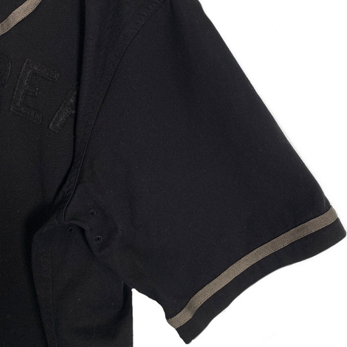 WAIPER.inc ワイパー BASEBALL SHIRT ベースボールシャツ ブラック WP1045 Size L 福生店
