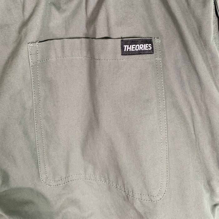 THEORIES セオリーズ STAMP LOUNGE PANT イージーパンツ ダークモス Size XL 福生店