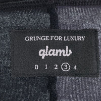 glamb グラム プリントTシャツ ブラック GB17SP/CS08 Size 3 福生店