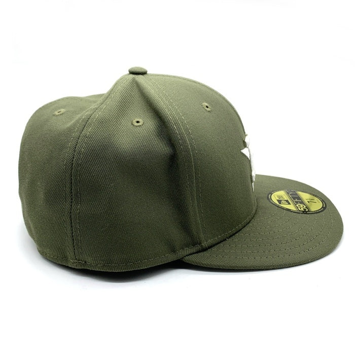 NEWERA ニューエラ HOUSTON ASTROS ヒューストンアストロズ 59FIFTY ベースボールキャップ オリーブ Size 7 5/8 (60.6cm) 福生店