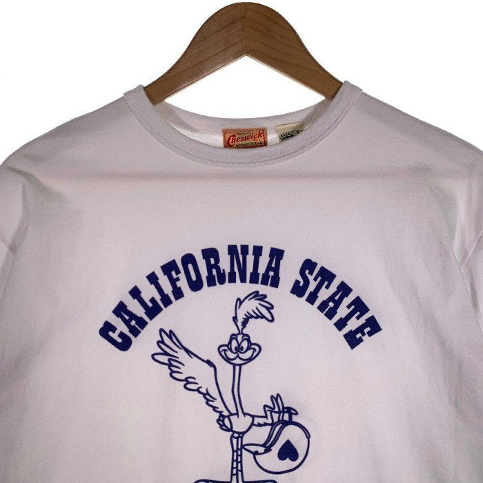 Cheswick チェスウィック ロードランナー プリントTシャツ ホワイト Size XL 福生店