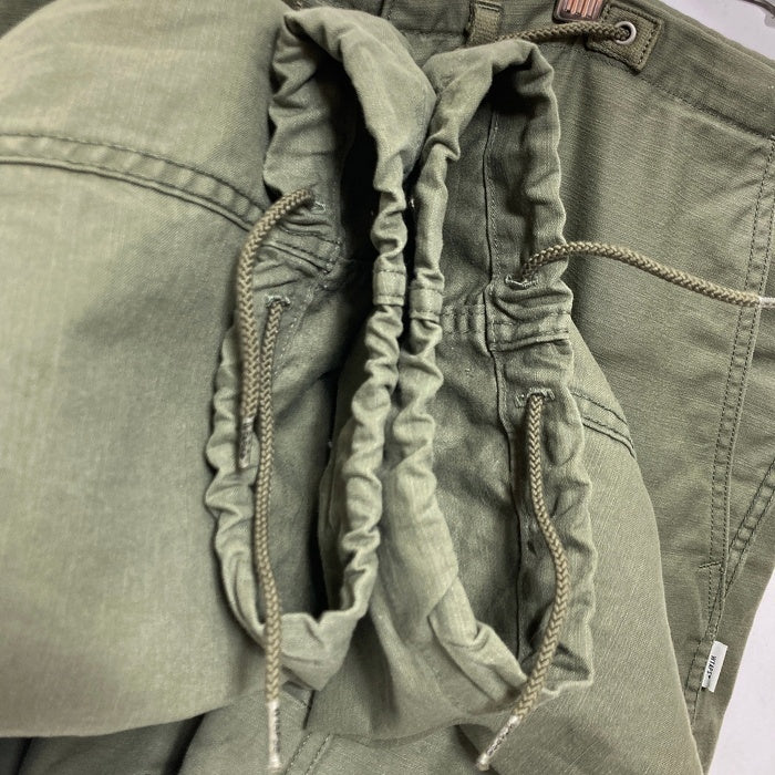 WTAPS ダブルタップス 18AW CAPE/TROUSERS COTTON SATIN 182WVDT-PTM02 ケープ トラウザーズ ブラック カーゴパンツ カーキ size03 瑞穂店