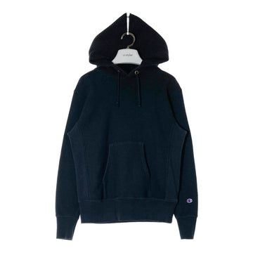 Champion チャンピオン 単色タグ復刻 リバースウィーブ 裏起毛 プルオーバーパーカー ブラック sizeM 瑞穂店