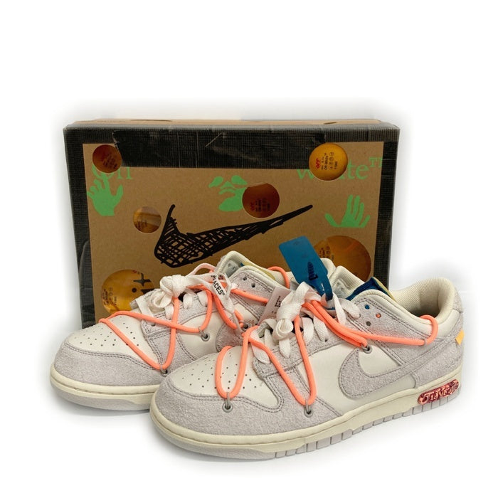 NIKE ナイキ DJ0950-119 スニーカー Off-White Dunk Low 1 OF 50 "19" ホワイト size27.5cm 瑞穂店