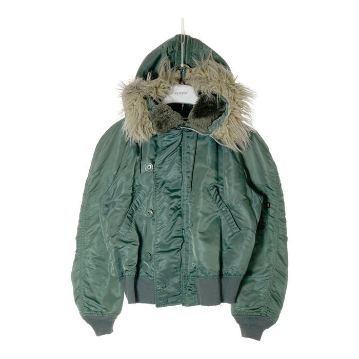 ALPHA INDUSTRIES アルファインダストリーズ USA製 N-2B フライトジャケット オリーブ sizeM 瑞穂店