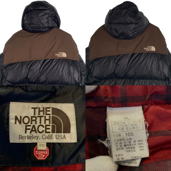 THE NORTH FACE ノースフェイス FW2011 SUMMIT ALPHA JACKET サミットアルファジャケット ダウン ブラック ブラウン 韓国 Size 105 (XL) 福生店