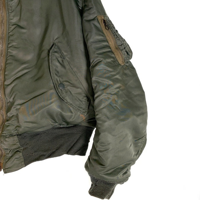 70's ALPHA INDUSTRIES アルファインダストリーズ MA-1 フライトジャケット オリーブ Size L 福生店