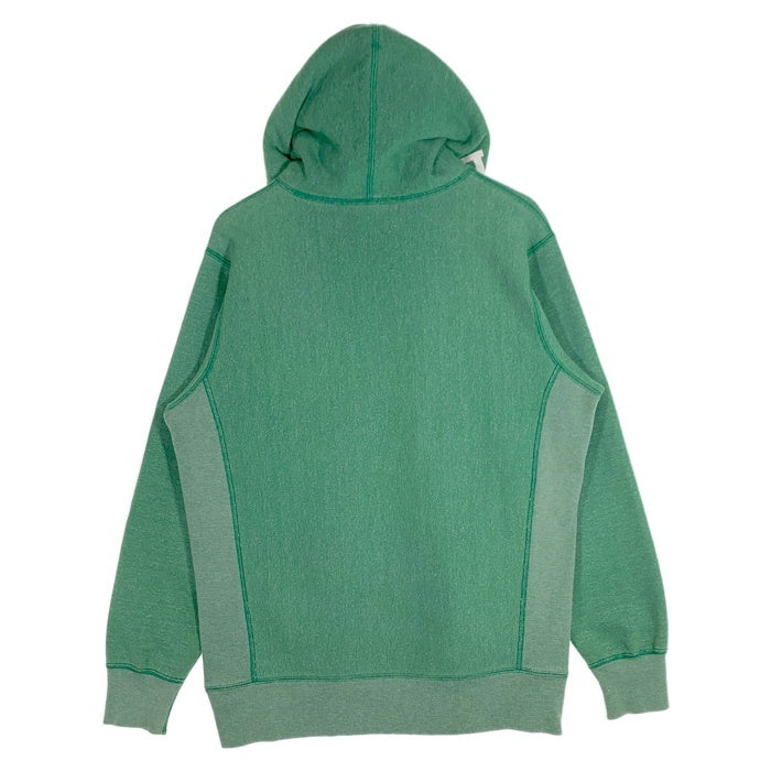 SUPREME シュプリーム 08AW Heather Pullover Hoodie フードロゴプリント プルオーバースウェットパーカー グリーン Size L 福生店