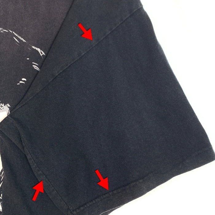 90's STING スティング フェイスプリント Tシャツ ブラック GILDAN Size XL 福生店
