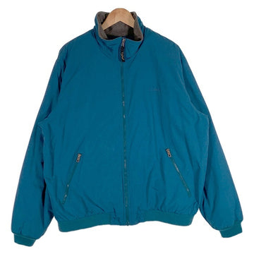 L.L.Bean エルエルビーン ウォームアップジャケット ナイロン 内フリース ブルー シンサレート 205107 Size XL 福生店