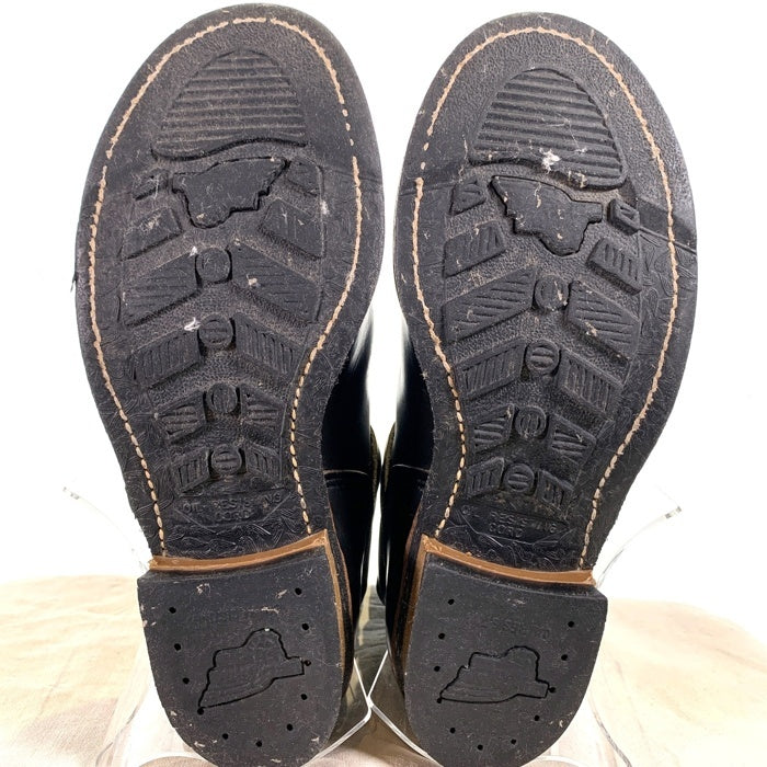 RED WING レッドウィング PT99 2268 レザーエンジニアブーツ ブラック スチールトゥ 灰芯 Size US 9D (27cm) 福生店