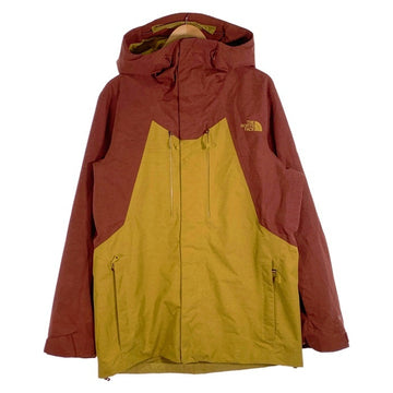 THE NORTH FACE ノースフェイス STEEP SERIES スノーフィールドジャケット ボルドー マスタード 並行品 Size M 福生店