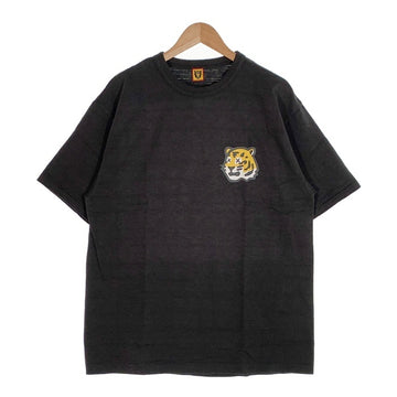 HUMAN MADE ヒューマンメイド 21SS KAWS カウズ T-SHIRT #4 Tシャツ ブラック タイガープリント XX22TE006 Size 2XL 福生店