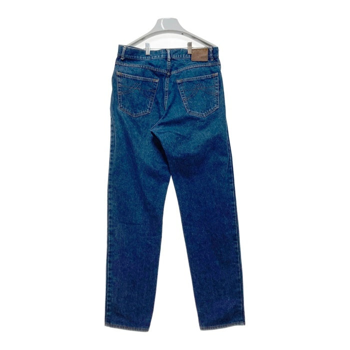 KENZO JEANS ケンゾー ジーンズ 北斎タグ ボタンフライ テーパード デニムパンツ インディゴ size82cm 瑞穂店