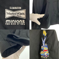Wasted Youth ウエステッドユース Minions ミニオンズ Verdy ヴェルディー ワークジャケット ブラック Size XL 福生店