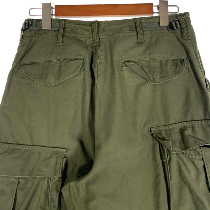 70's U.S.ARMY 米軍 M-65 フィールドカーゴパンツ オリーブ 8415-00-782-2951 SERVALジップ 76年会計 Size S-R 福生店