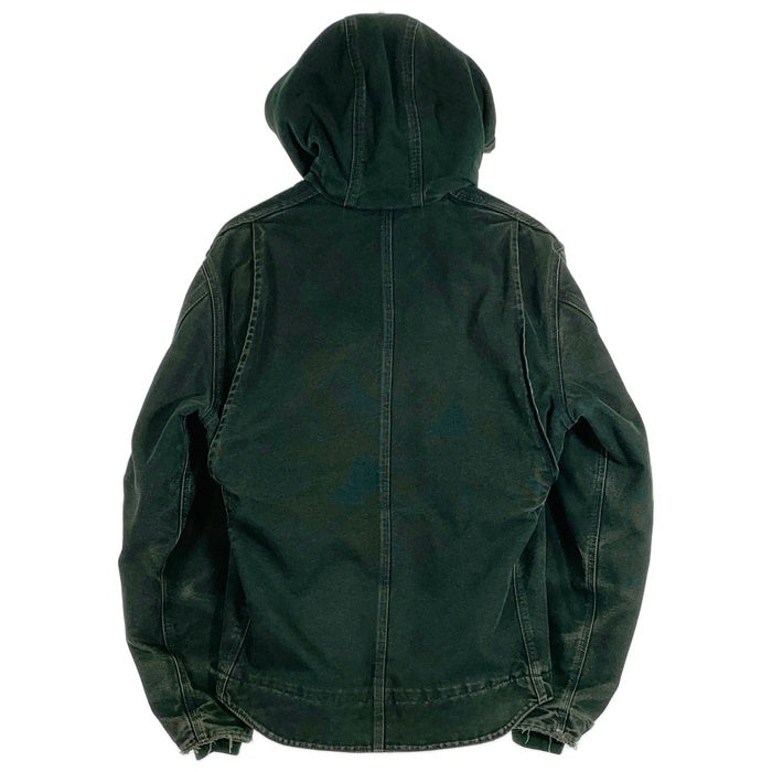 00's CARHARTT カーハート DUCK ACTIVE JACKET 裏ボア ダック アクティブジャケット グリーン J141 SPC Size Medium Regular 福生店