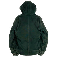 00's CARHARTT カーハート DUCK ACTIVE JACKET 裏ボア ダック アクティブジャケット グリーン J141 SPC Size Medium Regular 福生店