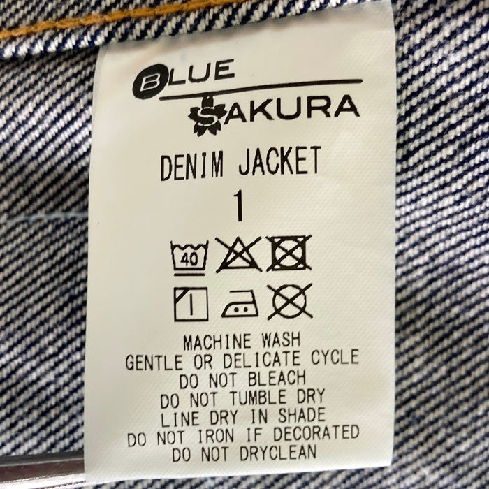 BLUE SAKURA ブルーサクラ 1st Gジャン デニムジャケット インディゴ size1 瑞穂店