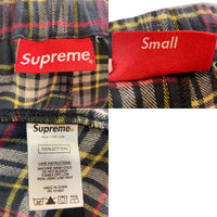 SUPREME シュプリーム 20AW Tartan Flannel Skate Pant タータンチェック フランネル スケートパンツ マルチ Size S 福生店