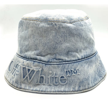 Off-White オフホワイト BOOKISH OW COLORED BUCKET HAT デニムバケットハット ライトブルー 福生店