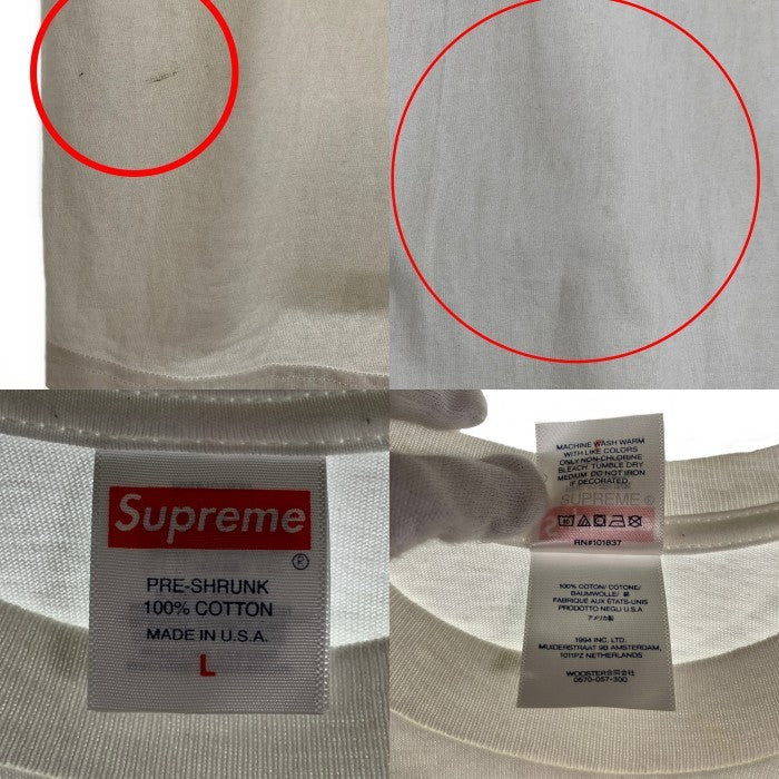 SUPREME シュプリーム 23SS Crown Tee クラウン 半袖 Tシャツ ホワイト USA製 Size L 福生店