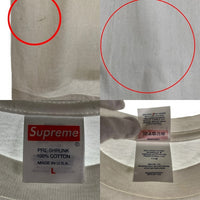 SUPREME シュプリーム 23SS Crown Tee クラウン 半袖 Tシャツ ホワイト USA製 Size L 福生店