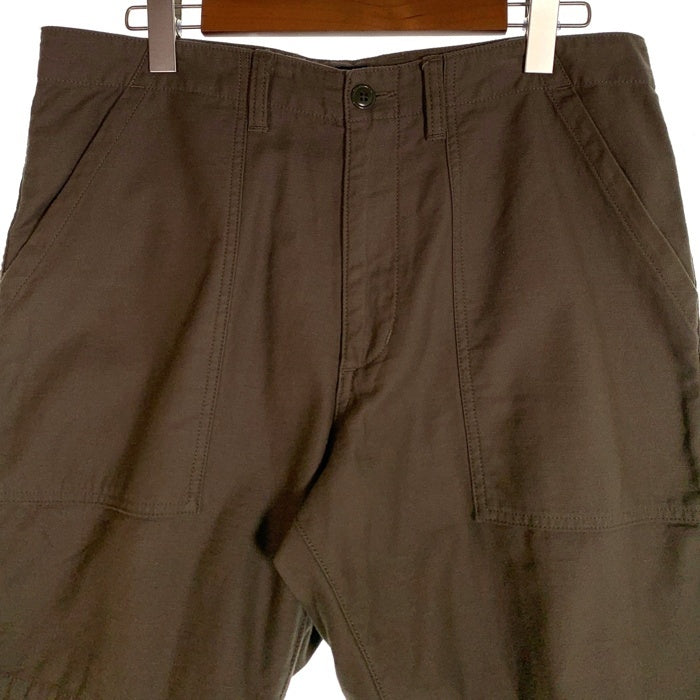 DESCENDANT ディセンダント ミリタリーベイカーショーツ ショートパンツ ダークオリーブ Size 3 福生店