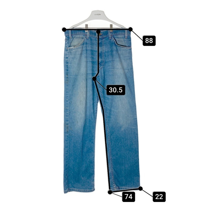 Levi’s リーバイス 530 USA製 90's ACTION JEANS アクションジーンズ ブラウンタブ デニムパンツ ライトインディゴ size34 瑞穂店