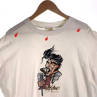 90's mossimo モッシモ エルヴィス。プレスリー プリントTシャツ ホワイト Size XL 相当 福生店