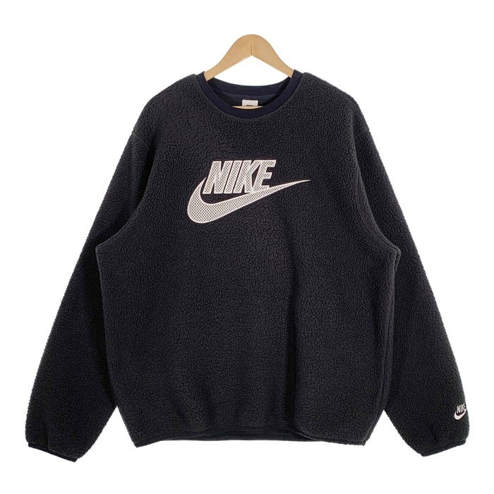 NIKE ナイキ AS M NSW SPE+ SHERPA GX CRW シェルパフリース クルーネックトレーナー ブラック DD5018-010 Size XXL 福生店