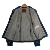 EVISU エヴィス デニムジャケット 1st型 インディゴ 虎耳 Size 42 福生店