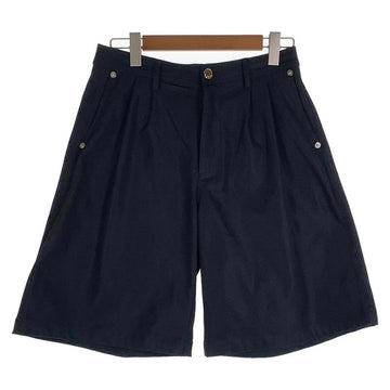 SHIRLEY シャーリー 1タック ワイドチノショートパンツ ブラック Size S 福生店