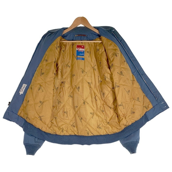 70's 80's Catalina カタリナ Varsity バーシティー ダービージャケット ライトブルー Size 42 福生店
