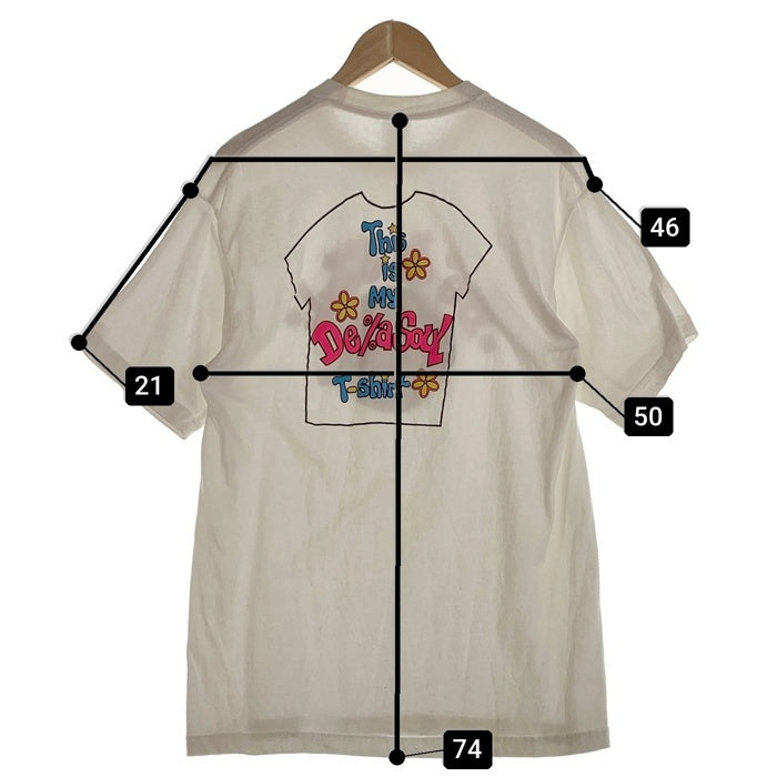 DE LA SOUL デラソウル This Is My De La Soul T shirt プリントTシャツ ホワイト リプリント Size L 福生店