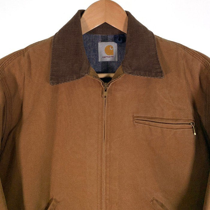 Carhartt カーハート デトロイトジャケット ブランケットライナー ブラウンダック YKKジップ Size M 相当 福生店