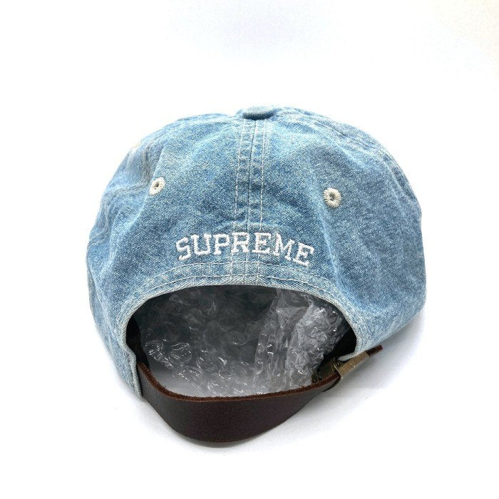 Supreme シュプリーム Washed Chambray S Logo 6-Panel キャップ ライトブルー 瑞穂店