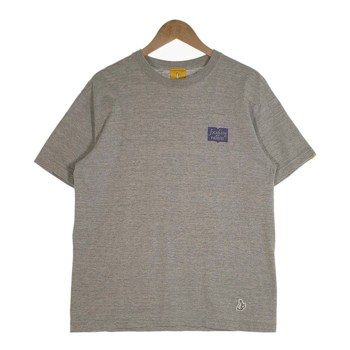 FR2 エフアールツー fxxking rabbits プリントTシャツ グレー Size M 福生店