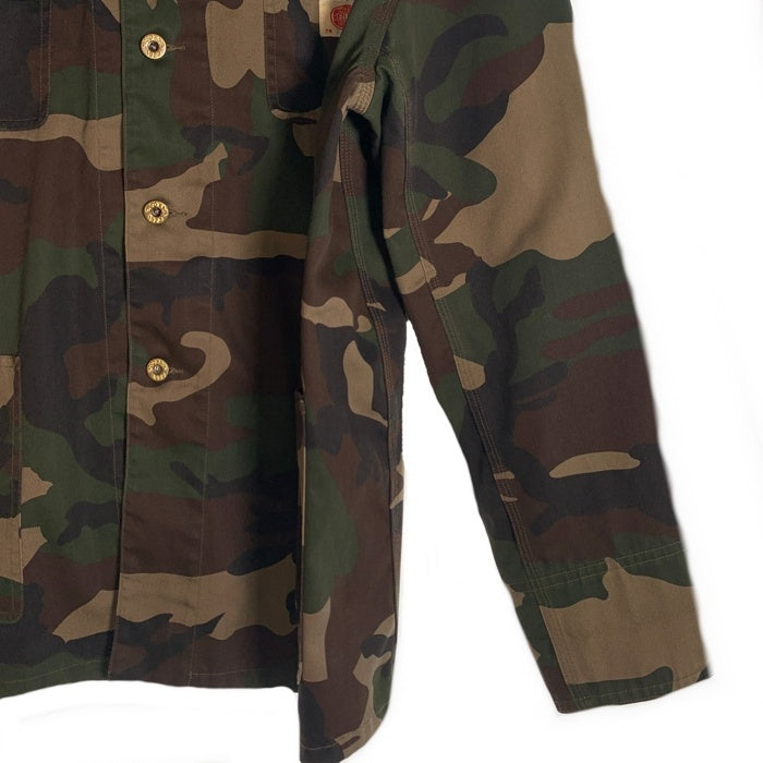 RED KAP レッドキャップ カバーオール ジャケット ウッドランドカモ USA製 Size L 福生店