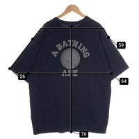 A BATHING APE アベイシングエイプ NEIGHBORHOOD ネイバーフッド プリントTシャツ ブラック 001TEJ231901C Size 3XL 福生店