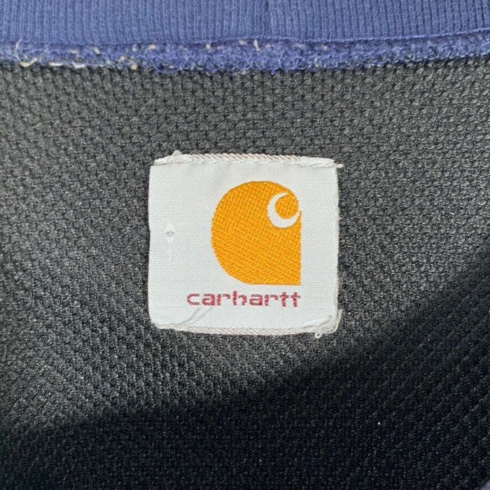 CARHARTT カーハート ダブルフェイス 裏サーマル クルーネック スウェットトレーナー ネイビー Size XL相当 福生店