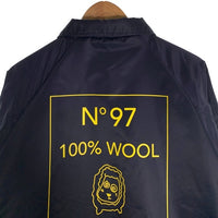 SETAGAYA BASE 世田谷ベース ナイロン コーチジャケット ネイビー プリント Size L 福生店