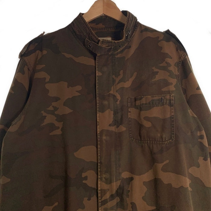 STUSSY ステューシー ミリタリージャケット ウッドランド カモ Size XL 福生店
