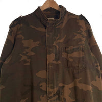 STUSSY ステューシー ミリタリージャケット ウッドランド カモ Size XL 福生店