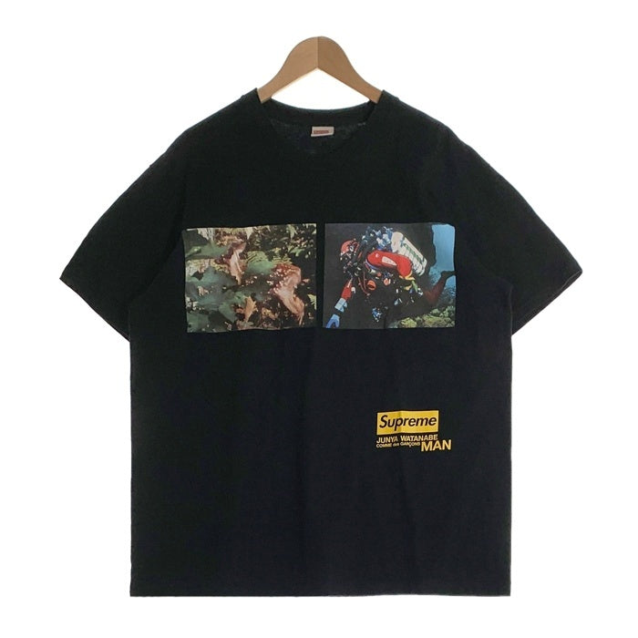 SUPREME シュプリーム JUNYA WATANABE ジュンヤワタナベ COMME des GARÇONS コムデギャルソン Nature Tee 半袖 Tシャツ ブラック Size L 福生店