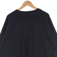 SUPREME シュプリーム 25SS Washed Box Logo Crewneck ウォッシュドボックスロゴクルーネックスウェットトレーナー ブラック Size XXL 福生店
