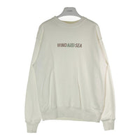 WIND AND SEA ウィンダンシー XMAS RHINE STONE CREW NECK トレーナー ホワイト sizeM 瑞穂店