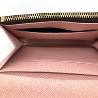 LOUIS VUITTON ルイヴィトン モノグラム ポルトモネ ロザリ ローズ バレリーヌ 財布 小銭入れ カード ブラウン ICチップ M62361 瑞穂店